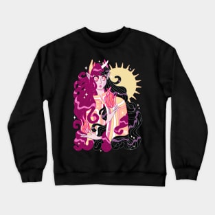 Flame Daemon Crewneck Sweatshirt